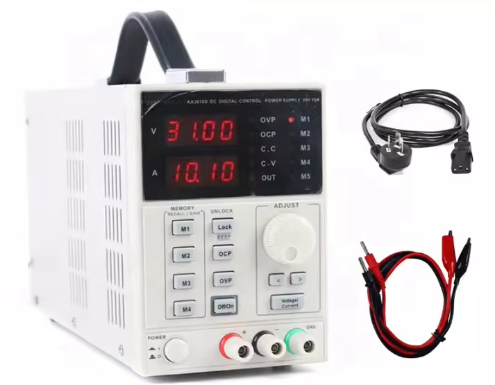 Programmable Linear Dc Power Supply 30V 10A - KA3010D Programmierbares Präzisions-Labornetzteil mit Variabler Einstellung