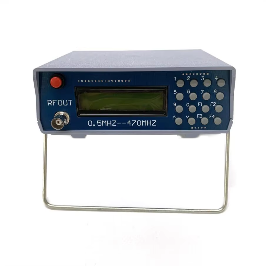 Rf Signal Generator 0.5Mhz To 470Mhz - Neue Version Hochfrequenz-Signalquelle RF-Signalgenerator 0,5–470 MHz