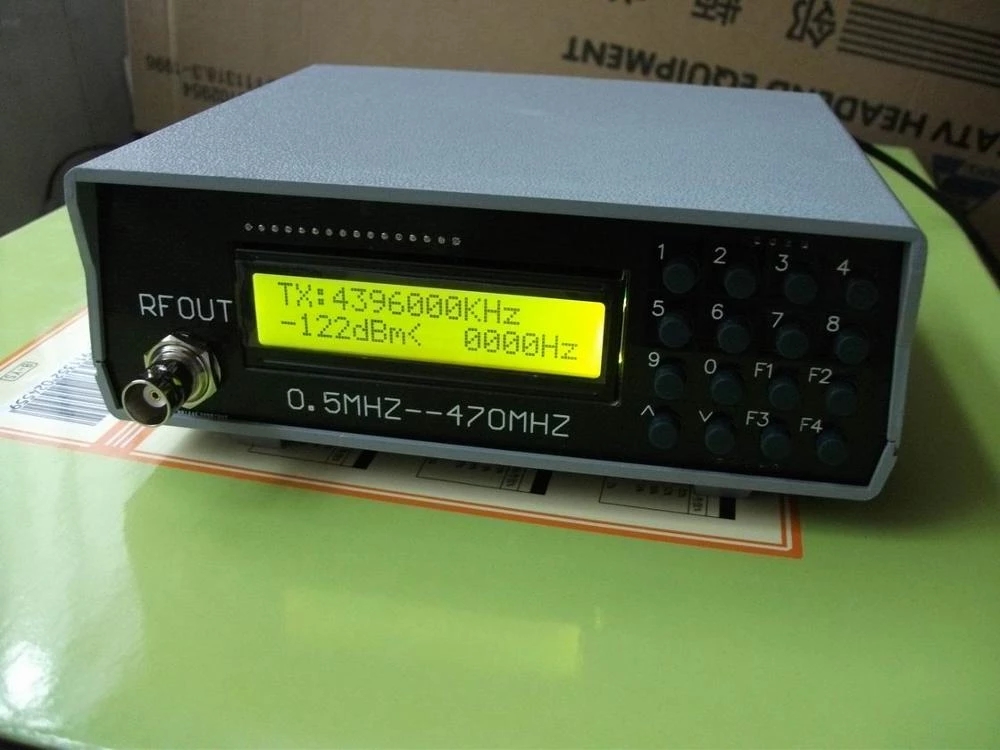 Rf Signal Generator 0.5Mhz To 470Mhz - 0,5 Mhz-470 Mhz RF Signal Generator