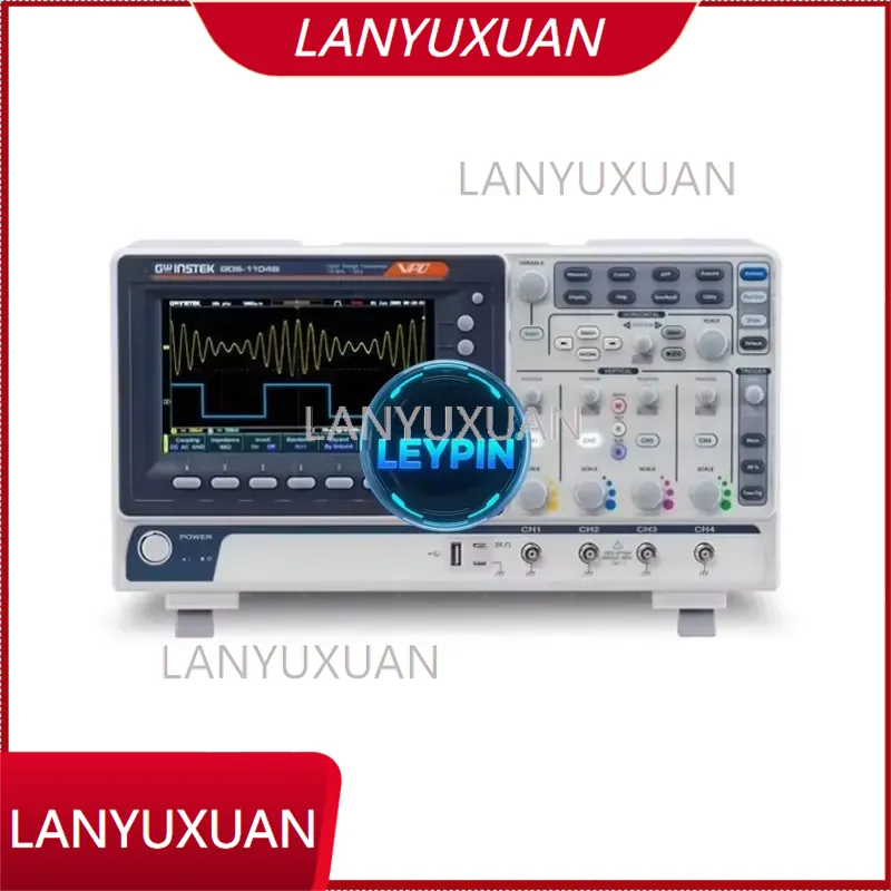 Digital Storage Oscilloscope 4 Channel 100Mhz - GWinstek GDS-1104B 4-Kanal 100MHz Digitales Speicheroszilloskop