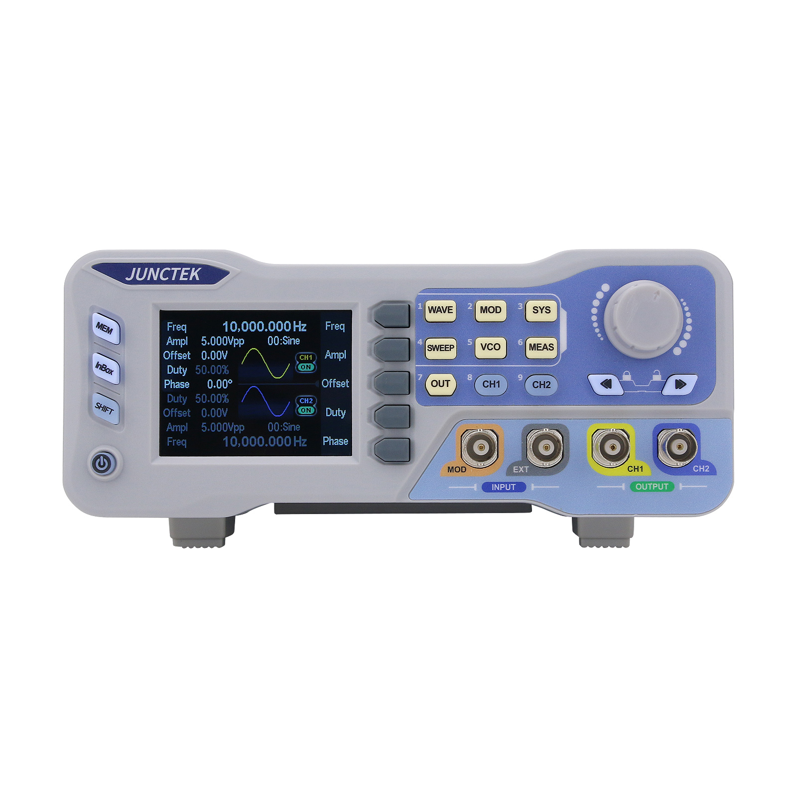 Dual Channel Arbitrary Waveform Function Generator 60Mhz - JDS8060 60MHz Zweikanal-DDS-Funktions- und Arbiträrwellenform-Signalgenerator mit