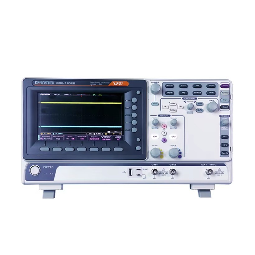 Digital Storage Oscilloscope 4 Channel 100Mhz - GWInstek Digitales Speicheroszilloskop GDS-1102B, GDS-1104B, Dual