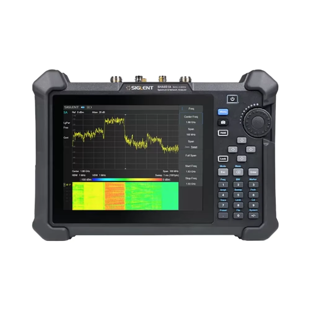 Spectrum Analyzer Tracking Generator 1.5Ghz - Siglent SHA851A Spektrumanalysator mit Tracking-Generator 9kHz~1,5GHz