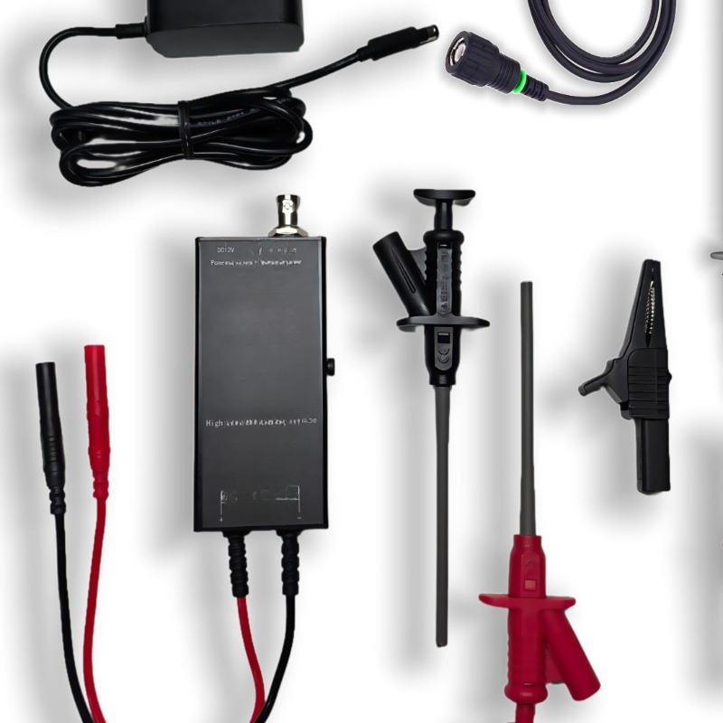 High Voltage Differential Probe 100Mhz 1300V - Isolierte Hochspannungs-Differenztastkopf, 100 MHz Bandbreite 50:1
