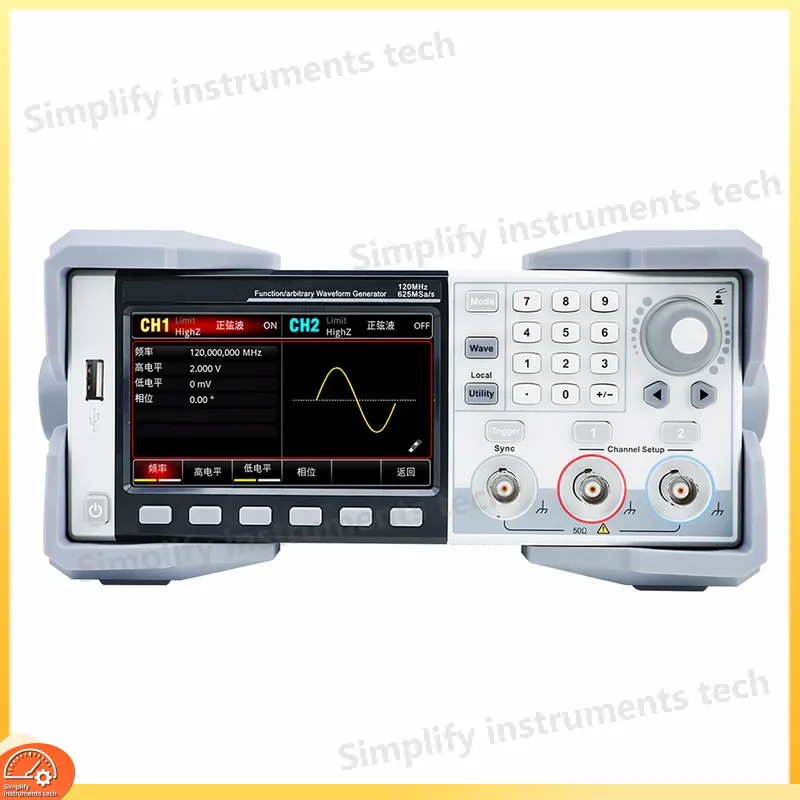 Dual Channel Arbitrary Waveform Function Generator 60Mhz - Hochpräziser Arbiträrer Wellenformgenerator Funktionsgenerator 60MHz 80MHz