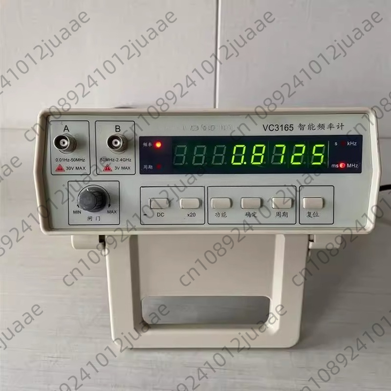 Benchtop Frequency Counter Meter 2.4Ghz - VC3165 Hochauflösender 2,4-GHz-Antennenanalysator 8-stelliges digitales LED-AC/DC-Tischfrequenzmessgerät