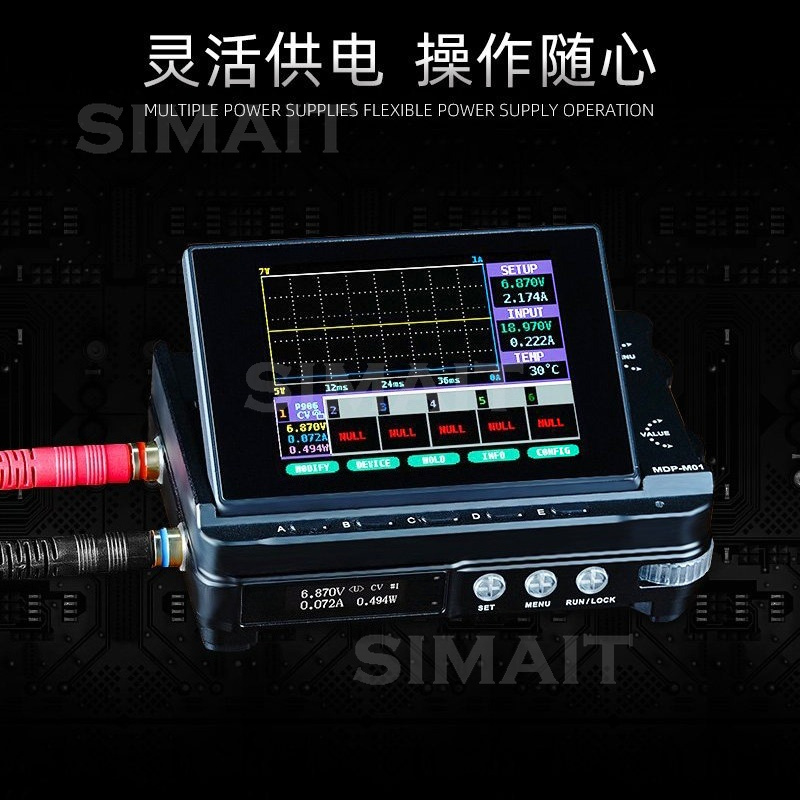 Programmable Linear Dc Power Supply 30V 10A - Miniware MDP-P906 Digitales Netzteil Einstellbares 30V