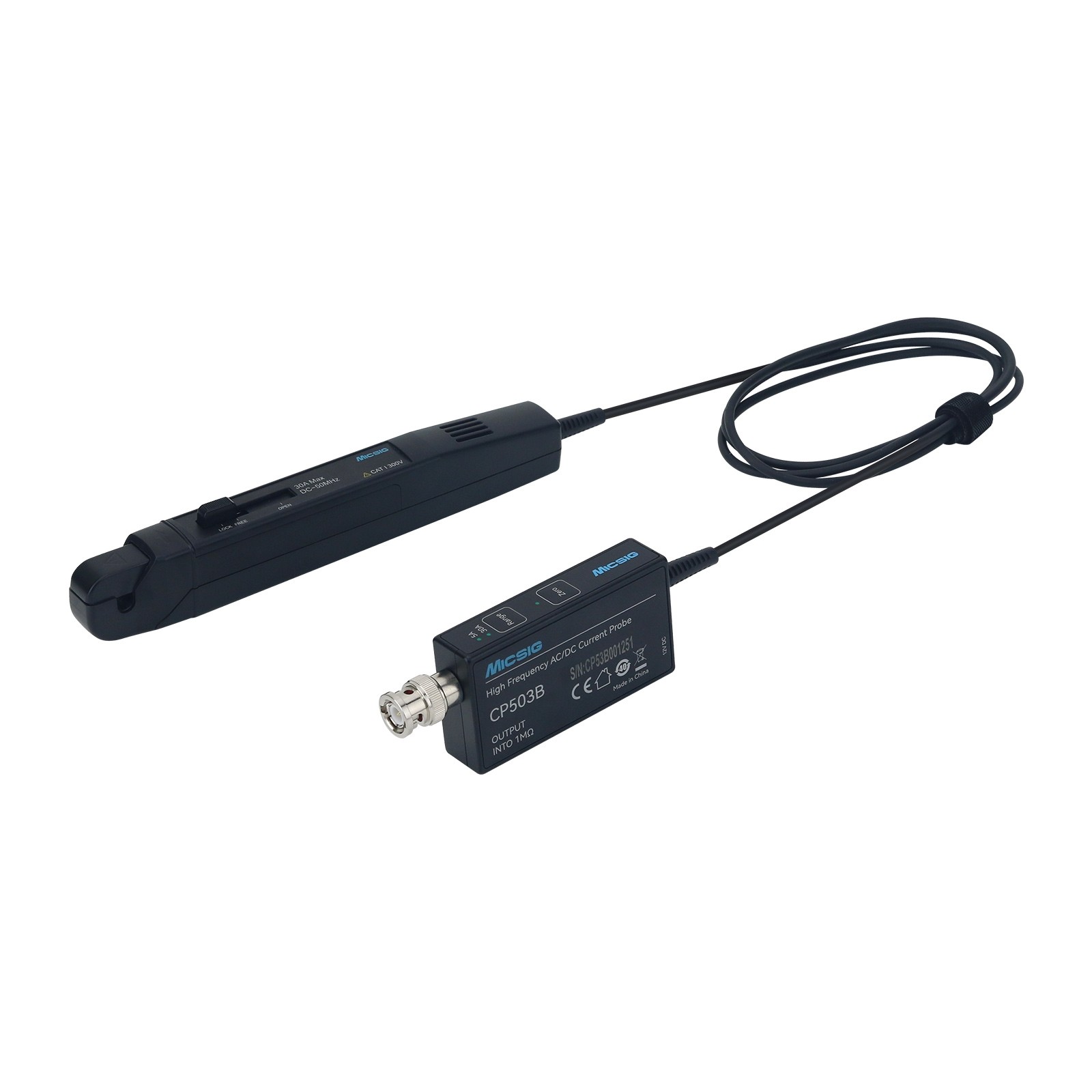 Micsig CP503B 50 MHz 5 A/30 A  – Current Probe Ac Dc 50Mhz Oscilloscope Bewertung und Preis