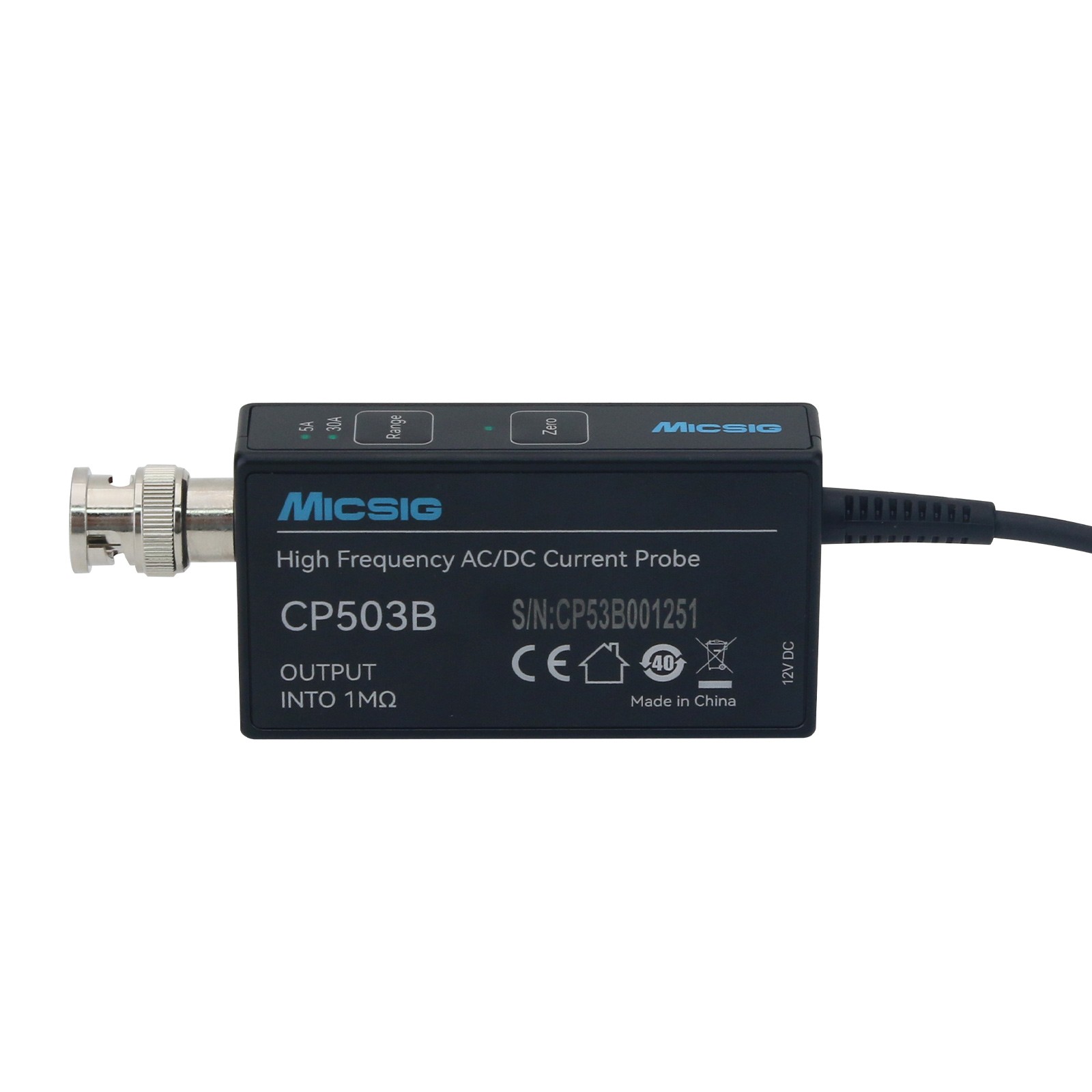Micsig CP503B 50 MHz 5 A/30 A  – Current Probe Ac Dc 50Mhz Oscilloscope Bewertung und Preis