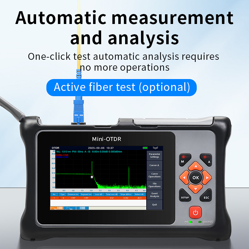 KP800 Optisches Zeitbereichsre – Optical Time Domain Reflectometer Otdr 1310 1550Nm Bewertung und Preis