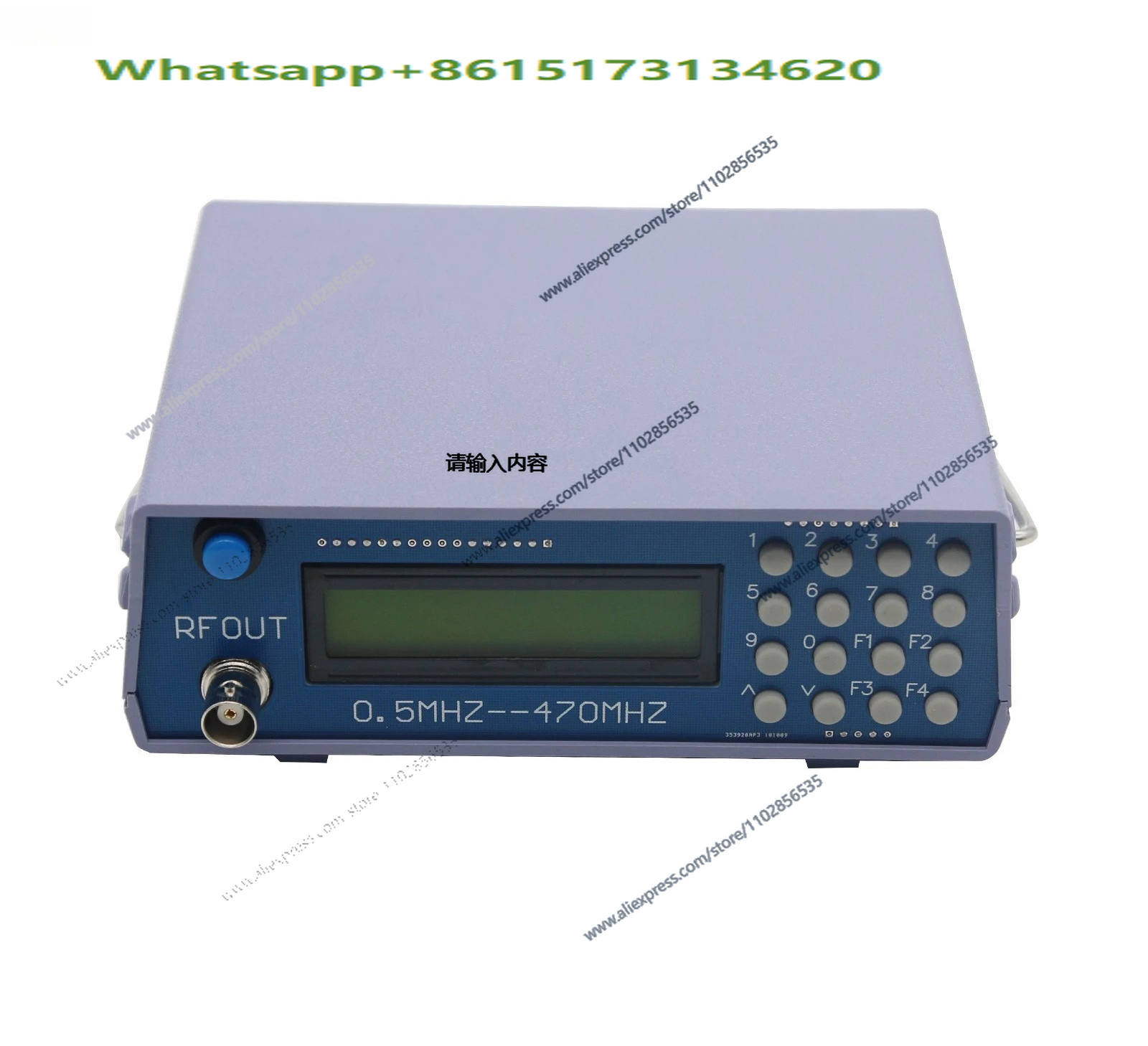 0,5 MHz-470 MHz HF-Signalgener – Rf Signal Generator 0.5Mhz To 470Mhz Bewertung und Preis