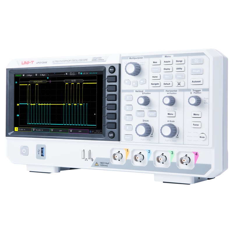 UNI-T UPO1104X 100 MHz digital – Digital Storage Oscilloscope 4 Channel 100Mhz Bewertung und Preis