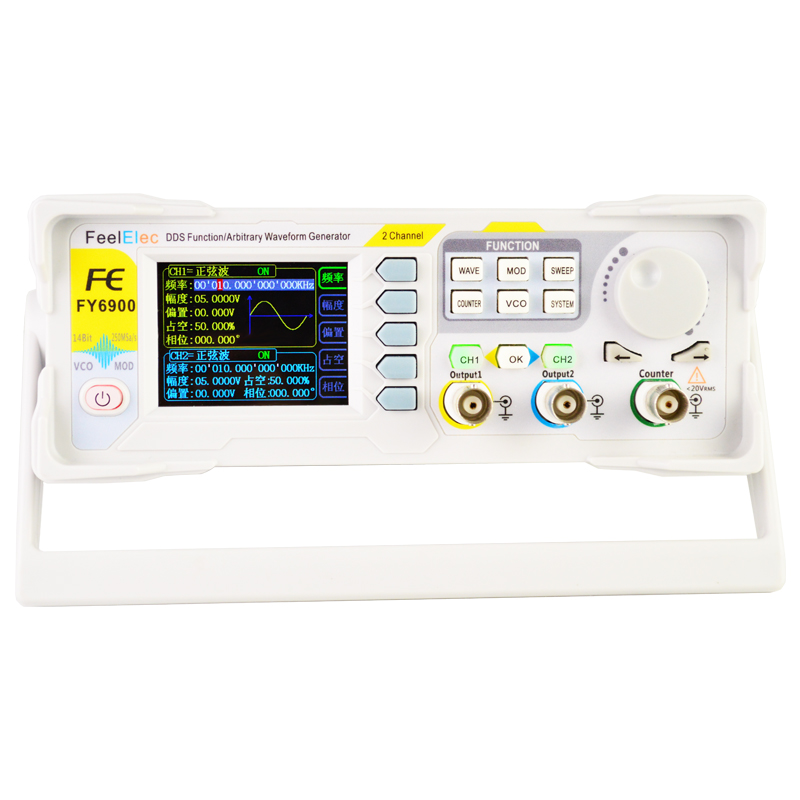 KKmoon FY6900-60M Funktionssig – Dual Channel Arbitrary Waveform Function Generator 60Mhz Bewertung und Preis