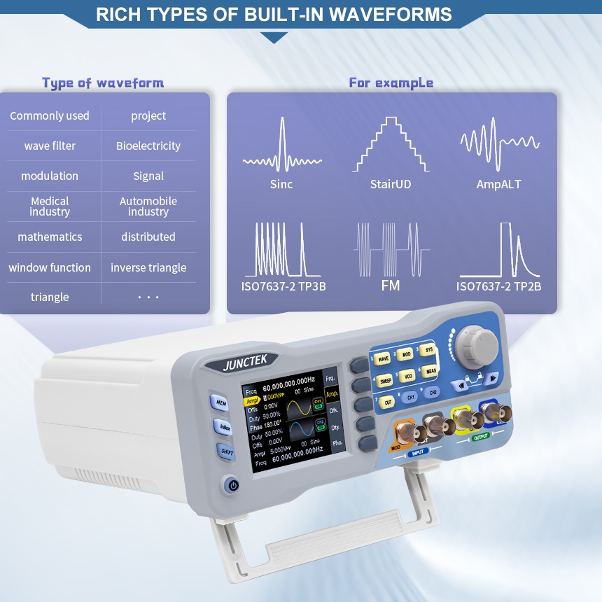 JDS8060 JDS8000 60 MHz Funktio – Dual Channel Arbitrary Waveform Function Generator 60Mhz Bewertung und Preis