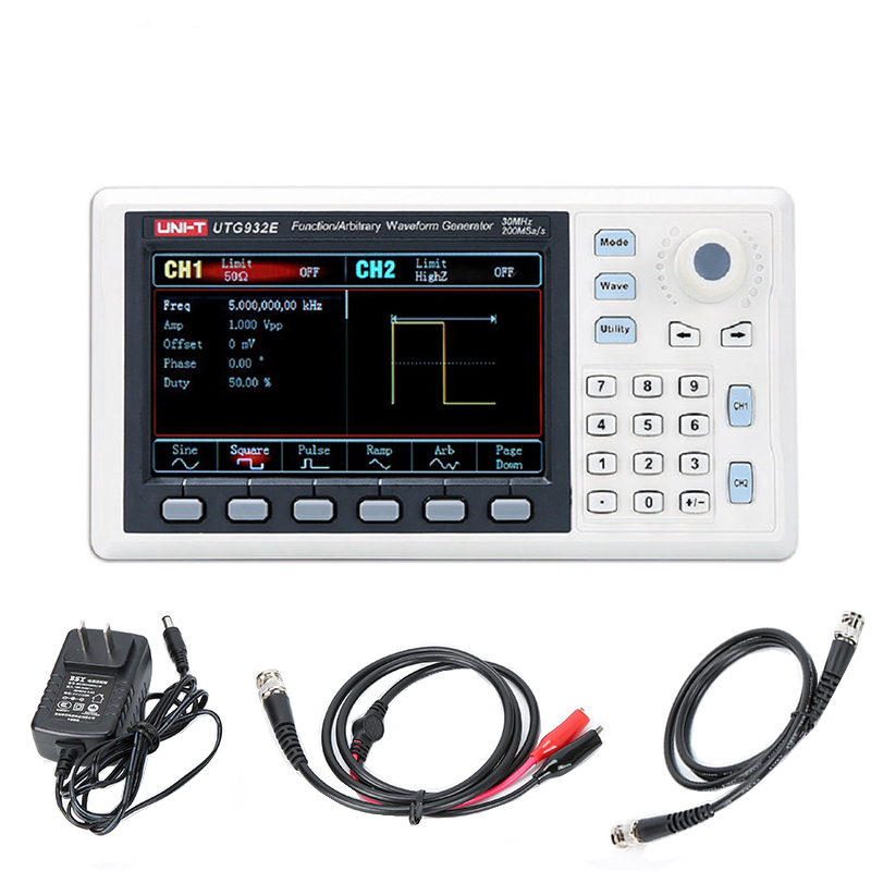 UTG962E Funktion Arbiträrer We – Dual Channel Arbitrary Waveform Function Generator 60Mhz Bewertung und Preis