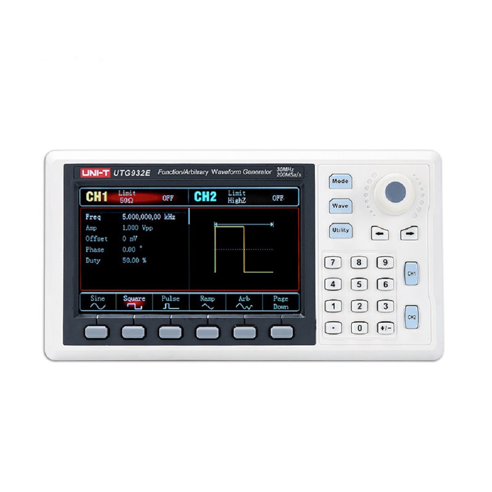 UTG962E Funktion Arbiträrer We – Dual Channel Arbitrary Waveform Function Generator 60Mhz Bewertung und Preis