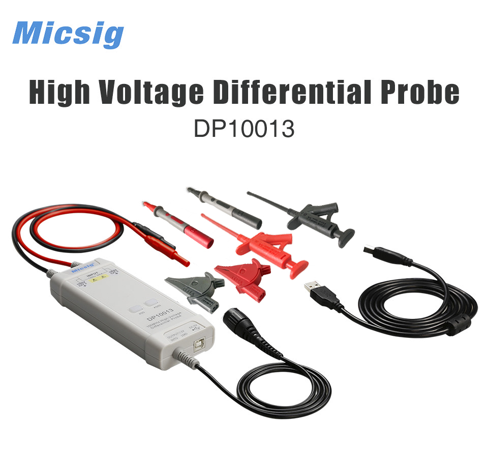 2025Micsig Oszilloskop 1300 V  – High Voltage Differential Probe 100Mhz 1300V Bewertung und Preis