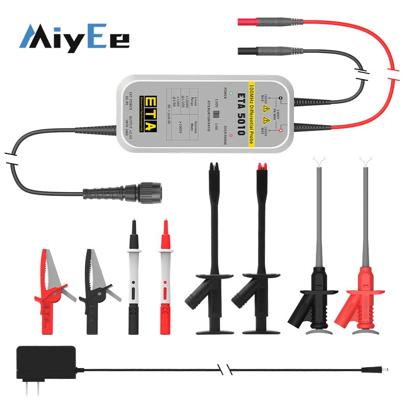 Miyee ETA5002/ETA5010/ETA5026  – High Voltage Differential Probe 100Mhz 1300V Bewertung und Preis