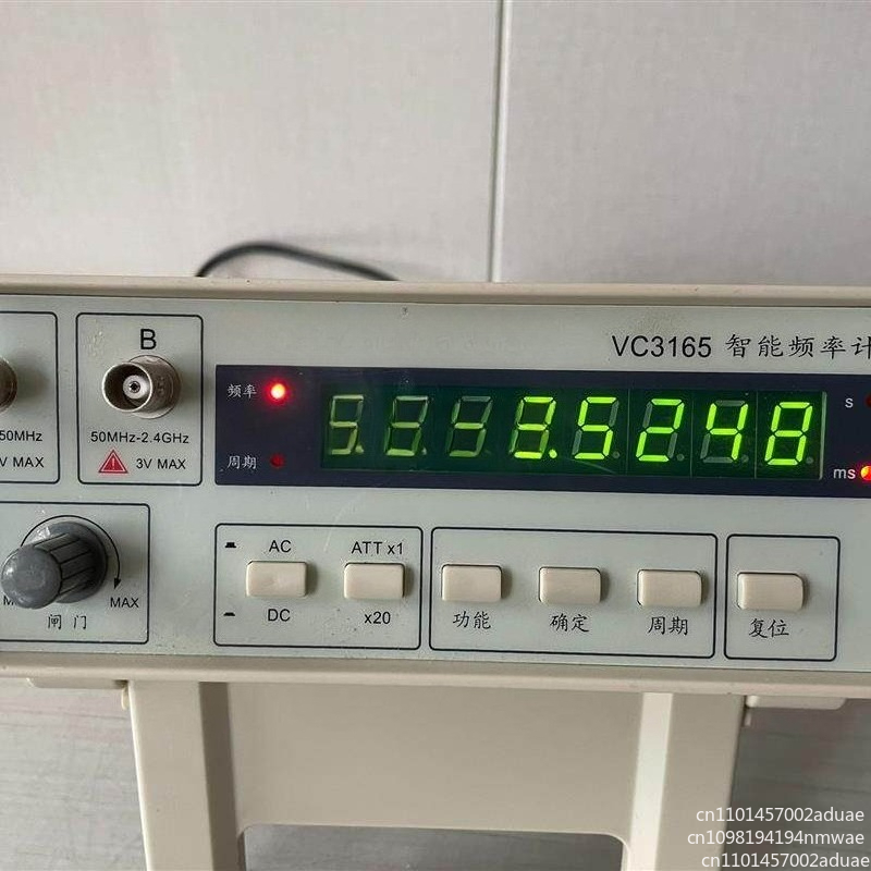 VC3165 Hochauflösender Zähler  – Benchtop Frequency Counter Meter 2.4Ghz Bewertung und Preis