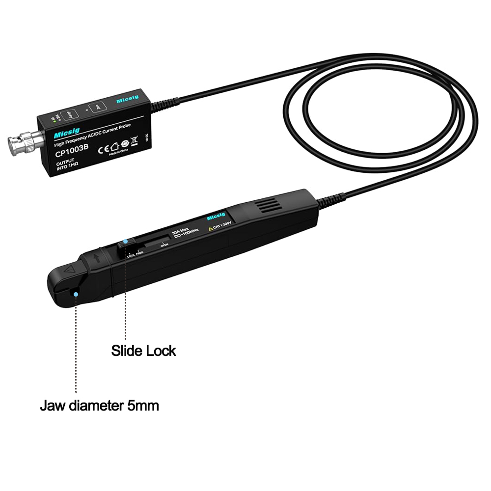 Micsig Hochfrequenz-AC/DC-Stro – Current Probe Ac Dc 50Mhz Oscilloscope Bewertung und Preis