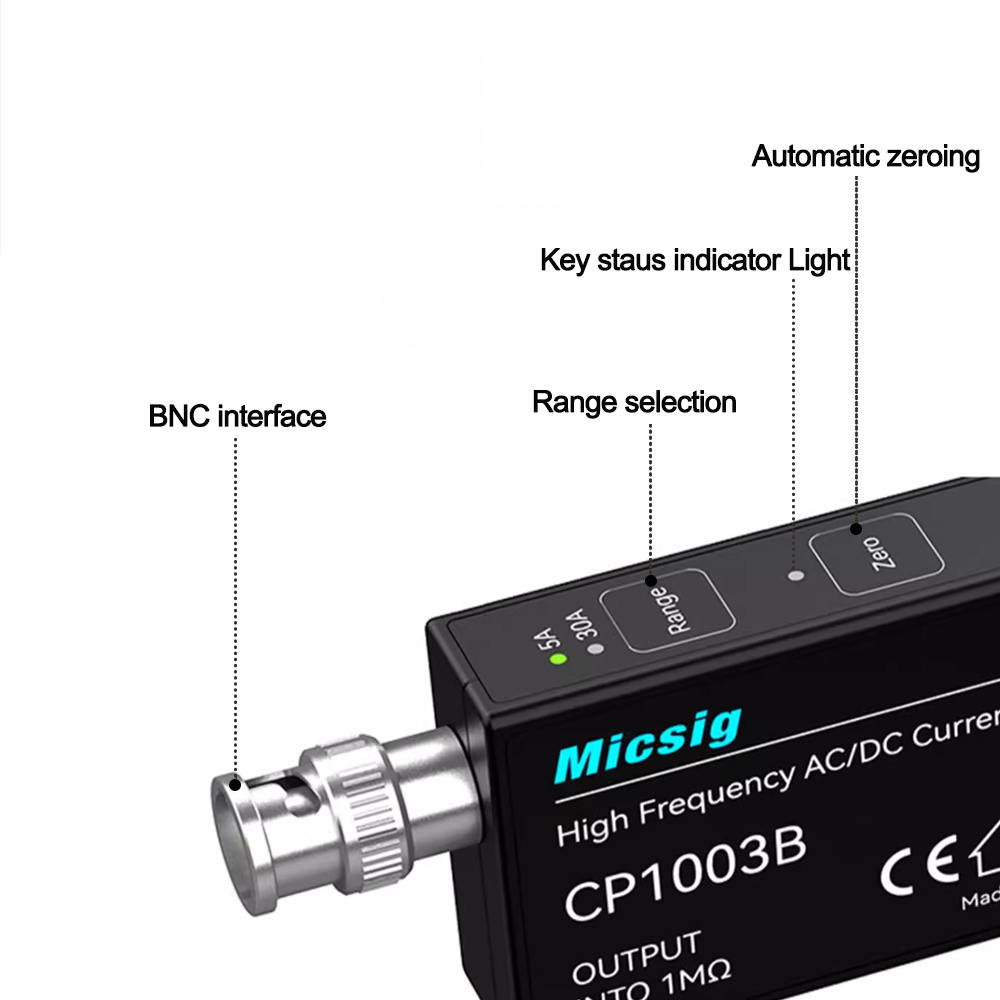 Micsig Hochfrequenz-AC/DC-Stro – Current Probe Ac Dc 50Mhz Oscilloscope Bewertung und Preis