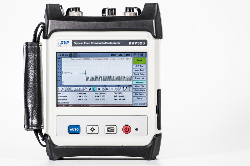 DVP323 1310/1550nm 34/32dB SM  – Optical Time Domain Reflectometer Otdr 1310 1550Nm Bewertung und Preis