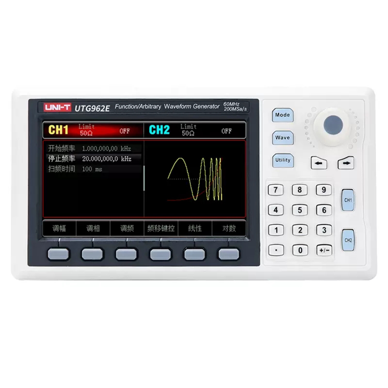 UNI-T UTG932E UTG962E Funktion – Dual Channel Arbitrary Waveform Function Generator 60Mhz Bewertung und Preis