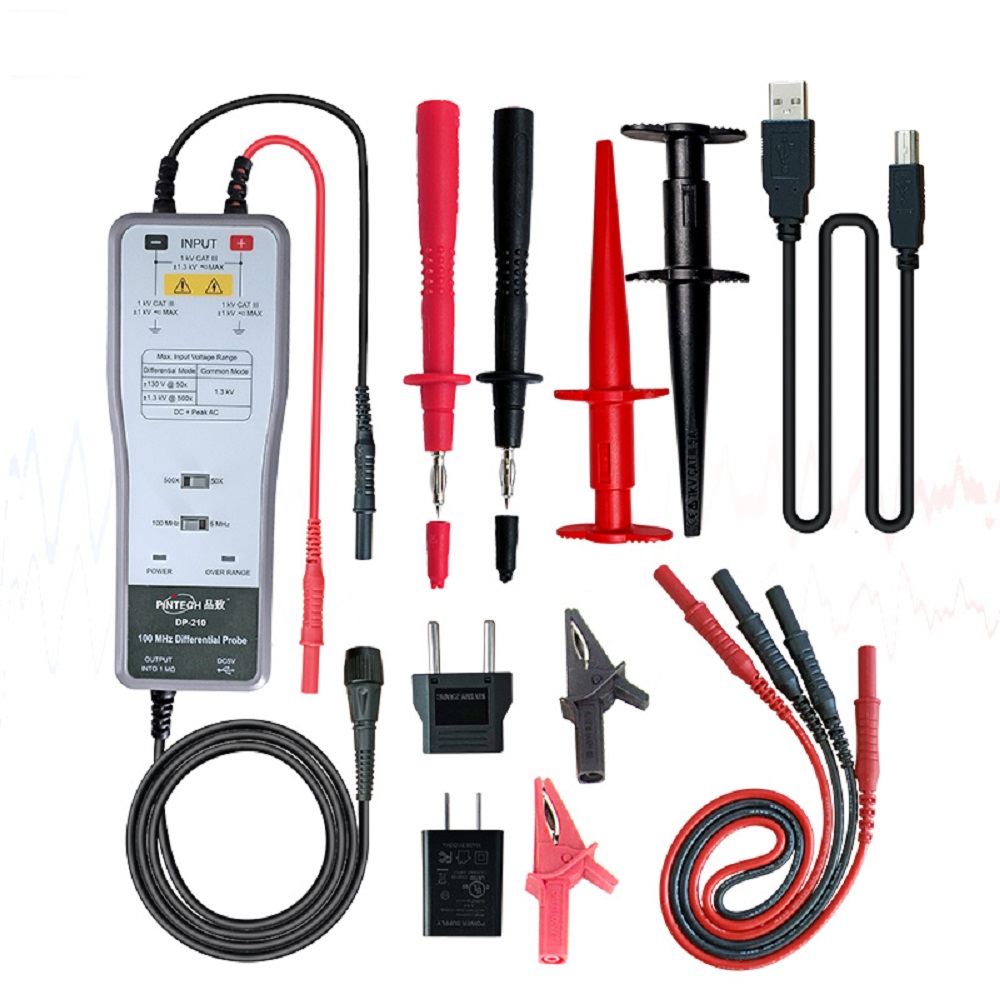 PINTECH DP-210 Hochspannungs-D – High Voltage Differential Probe 100Mhz 1300V Bewertung und Preis