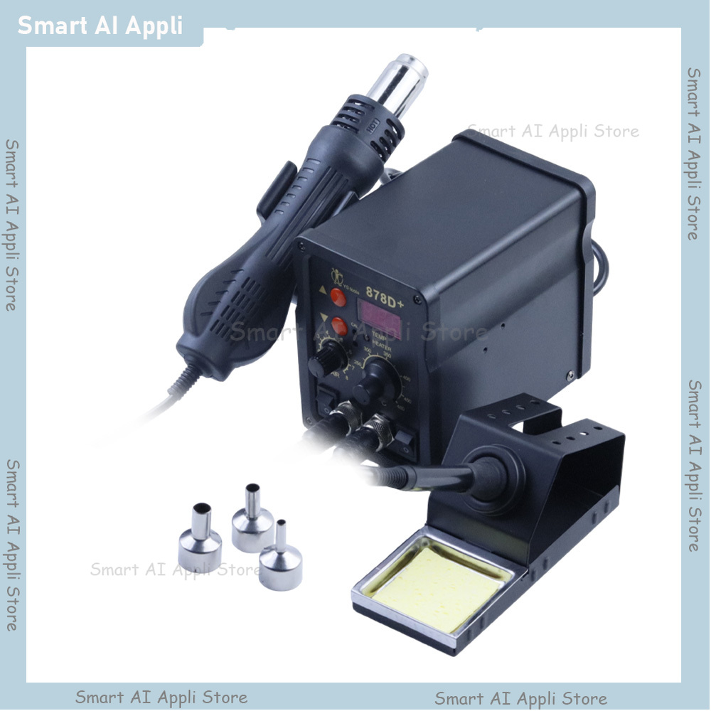 2-in-1-Lötstation mit LCD-Digi – Smd Rework Station Hot Air Soldering 2 In 1 Bewertung und Preis