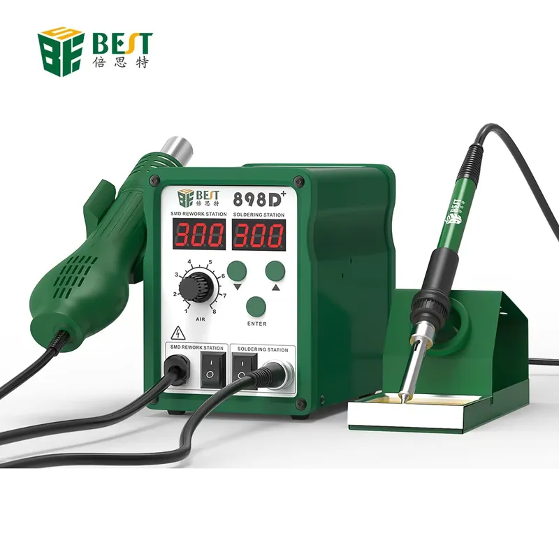 BST-898d+ Digitale Lötstation  – Smd Rework Station Hot Air Soldering 2 In 1 Bewertung und Preis